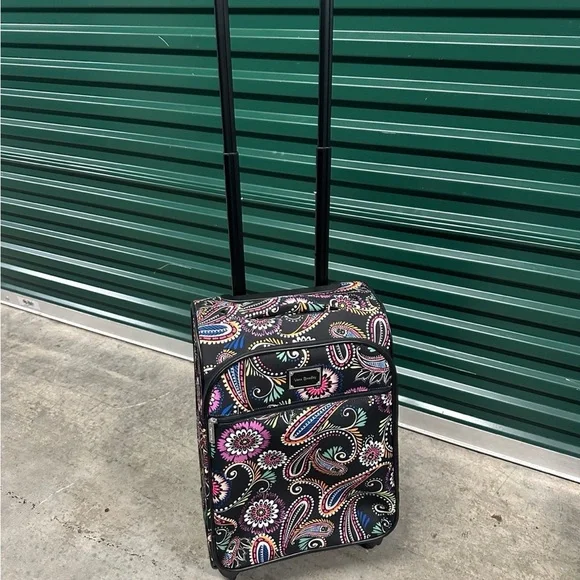 - Vera Bradley Rolling Luggage - Picture 1 of 6